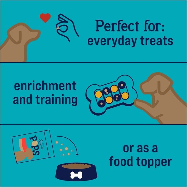 Stewart Pro-Treat Bacon Pop-Its Bacon, Egg & Cheese Recipe Freeze-Dried Dog Treats