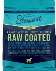Stewart Raw Coated Lamb Limited-Ingredient Adult Freeze-Dried Dog Food, 10-lb bag