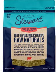 Stewart Raw Naturals Beef Limited-Ingredient Adult Freeze-Dried Dog Food, 32-oz bag