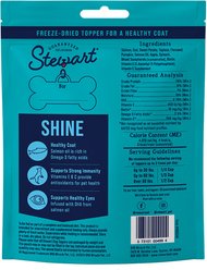 Stewart Shine with Omega-3 Fatty Acids Salmon & Sweet Potato Recipe Limited- Ingredient Freeze-Dried Dog Meal Topper & Treats, 8-oz pouch slide 2 of 2