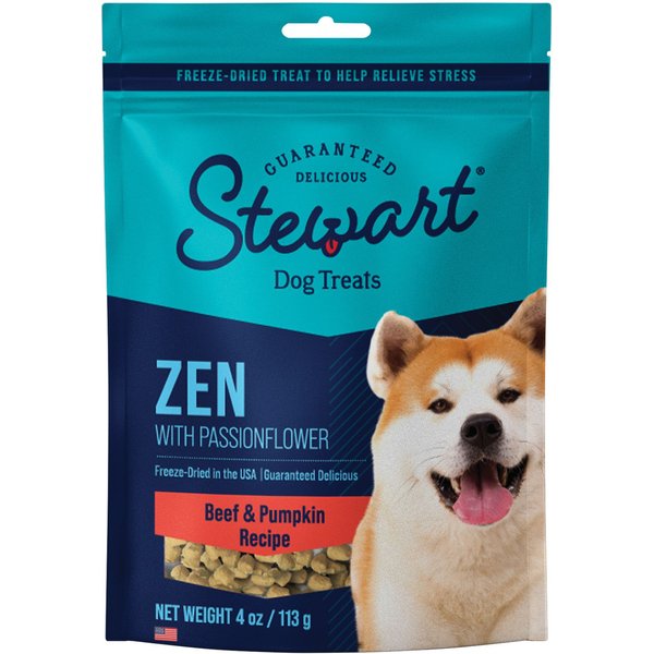 Stewart Zen Beef & Pumpkin Recipe Grain-Free Freeze-Dried Dog Treat