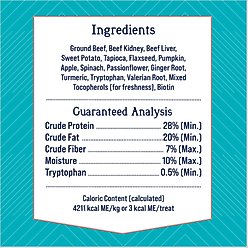 Stewart Zen Beef & Pumpkin Recipe Grain-Free Freeze-Dried Dog Treat, 4-oz bag slide 2 of 7