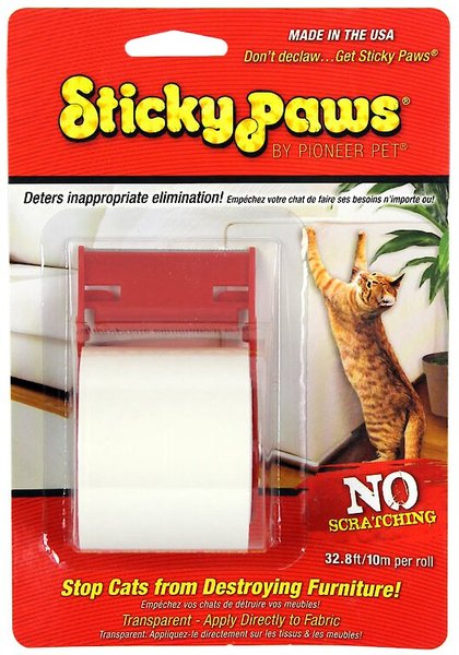 Sticky Paws on a Roll