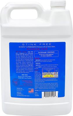 Show full view: Stink Free Cat Urine & Odor Remover, 128-fl oz bottle slide 2 of 7