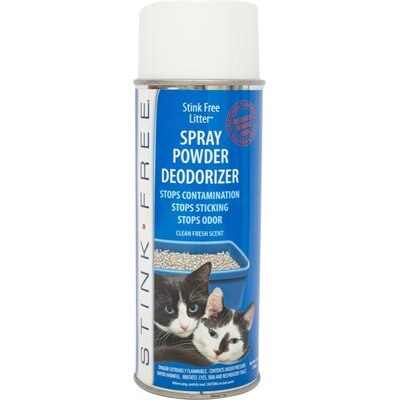 Stink Free Stink Free Litter & Litter Box Spray Powder, 12-fl oz bottle