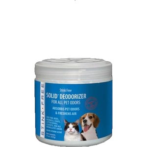 Stink Free Solid Absorber Dog & Cat Deodorizer, 15-fl oz jar