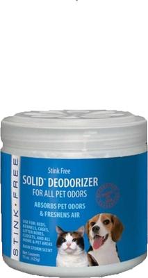 Show full view: Stink Free Solid Absorber Dog & Cat Deodorizer, 15-fl oz jar slide 1 of 2
