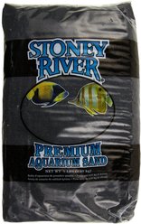 Stoney River Premium Aquarium Sand, 5-lb bag, Black