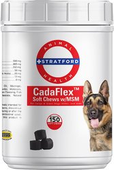 Stratford Animal Health CadaFlex Soft Chews with MSM Large Dog Soft Chews, 150 count