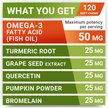 Show in main carousel: StrellaLab Allergy Relief & Anti Itch Relief with Omega 3 Skin & Coat Fish Oil Chew Supplement for Dogs, 120 count slide 6 of 8
