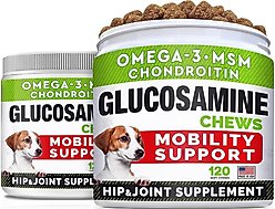 StrellaLab Glucosamine Chondroitin Soft Chew Joint Supplement for Dogs, 240 count