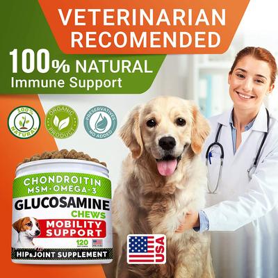 Show full view: StrellaLab Glucosamine Chondroitin Soft Chew Joint Supplement for Dogs, 240 count slide 6 of 7
