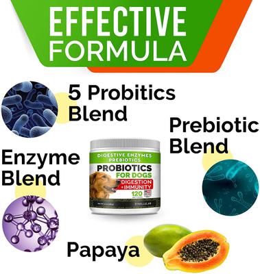 Show full view: StrellaLab Probiotics Soft Chew Digestive Supplement for Dogs, 240 count slide 4 of 9