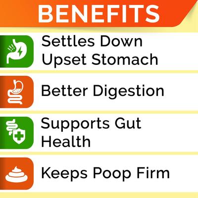 Show full view: StrellaLab Pumpkin High Fiber Powder Stool Consistency & Softener Supplement for Dogs, 8.1-oz jar slide 3 of 9