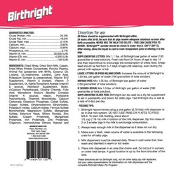 Strong Animals Birthright Swine Supplement, 25-lb pail slide 2 of 2