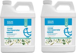 Strong Animals Coop Recuperate Poultry Coop Refresher, 2.5-lb jug, 2 count