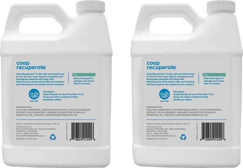 Show full view: Strong Animals Coop Recuperate Poultry Coop Refresher, 2.5-lb jug, 2 count slide 2 of 3