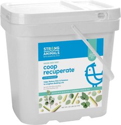 Strong Animals Coop Recuperate Poultry Coop Refresher, 20-lb bucket