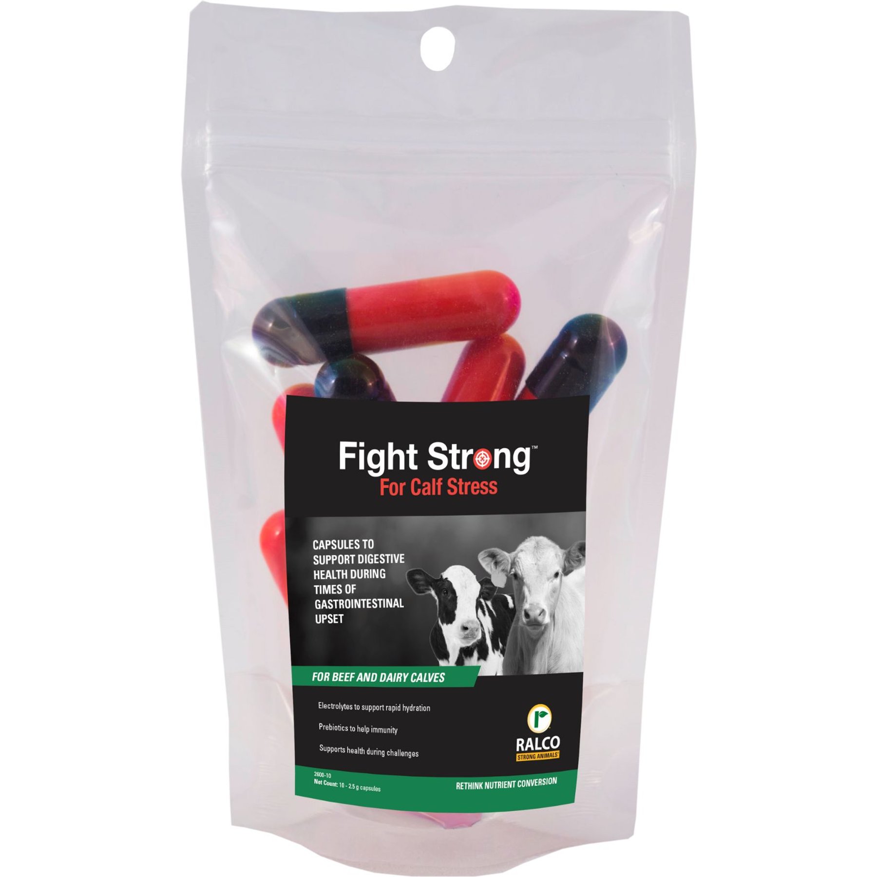 Strong Animals Fight Strong for Stress Calf Supplement, 10 count