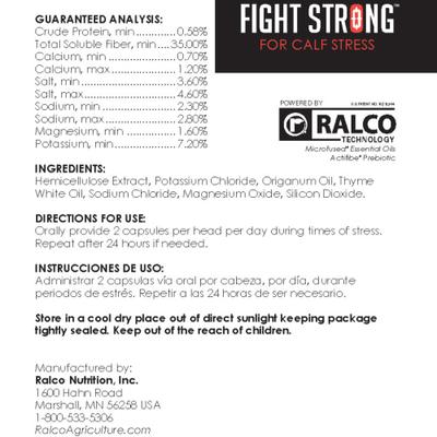 Show full view: Strong Animals Fight Strong for Stress Calf Supplement, 10 count slide 3 of 3