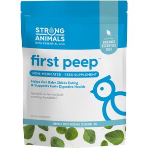 Strong Animals First Peep Bird Supplement, 2-lb bag