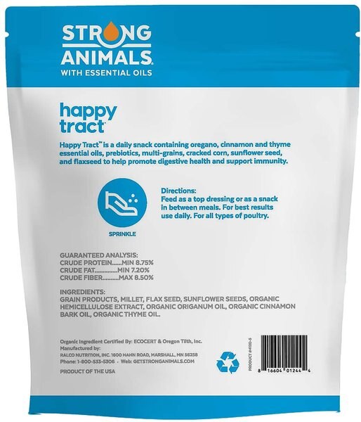 Strong Animals Happy Tract Poultry Treats, 5-lb bag