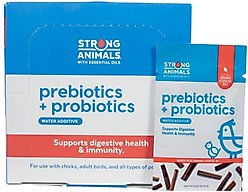Strong Animals Prebiotics & Probiotics Poultry Water Additive, 6-gm, 30 count