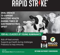 Strong Animals Rapid Strike Farm Animal Supplement, 60-ml bottle slide 2 of 3