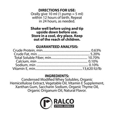 Show full view: Strong Animals Start Strong for Calves Cattle Supplement, 60-ml bottle slide 2 of 2