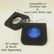Show in main carousel: Stroodies 1-slot Crested Gecko Feeding MicroLedge, Black slide 5 of 5