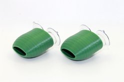 Stroodies BubbleLoft Gecko Hideout, Leaf Green, Tiny/Hatchling