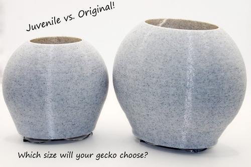 Show full view: Stroodies BubbleLoft Gecko Hideout, Marble, Regular/Adult slide 6 of 10