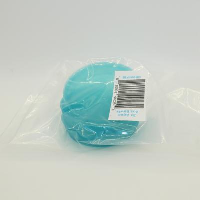 Show full view: Stroodies Crested Gecko Bowl, 3 count, Aqua, 2-oz slide 3 of 6