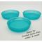Show in main carousel: Stroodies Crested Gecko Bowl, 3 count, Aqua, 2-oz slide 4 of 6