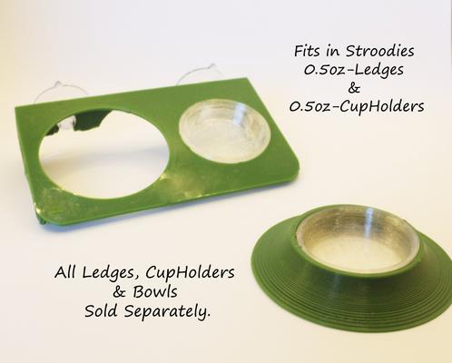 Show full view: Stroodies Crested Gecko Bowl, 3 count, Clear, 0.5-oz slide 5 of 6