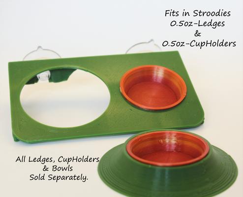 Show full view: Stroodies Crested Gecko Bowl, 3 count, DragonFire, 0.5-oz slide 5 of 6