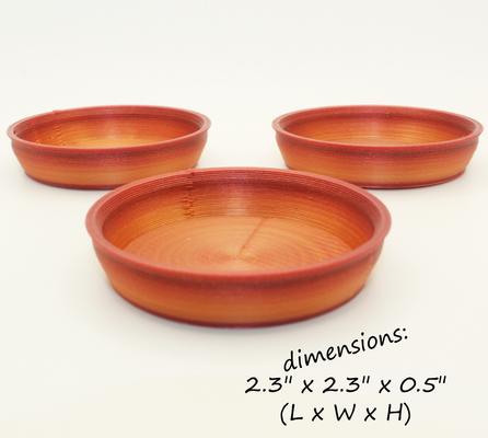 Show full view: Stroodies Crested Gecko Bowl, 3 count, DragonFire, 2-oz slide 2 of 6