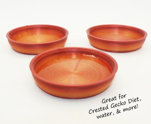 Show full view: Stroodies Crested Gecko Bowl, 3 count, DragonFire, 2-oz slide 4 of 6