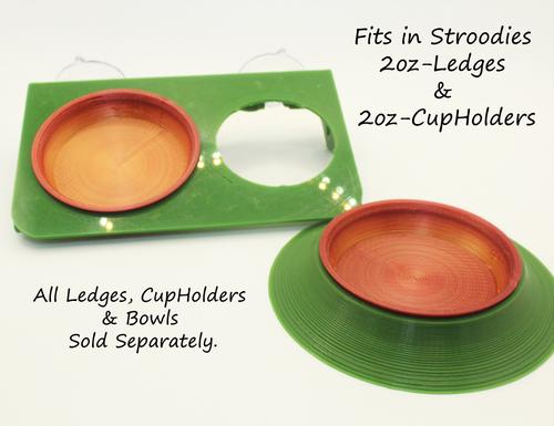 Show full view: Stroodies Crested Gecko Bowl, 3 count, DragonFire, 2-oz slide 5 of 6