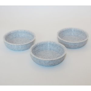Stroodies Crested Gecko Bowl, 3 count, Marble, 0.5-oz