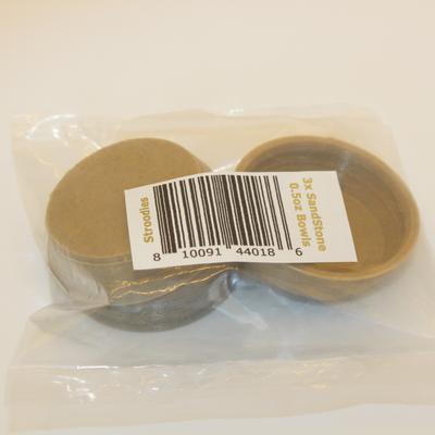 Show full view: Stroodies Crested Gecko Bowl, 3 count, Sandstone, 0.5-oz slide 3 of 6