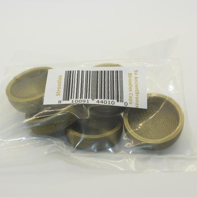 Show full view: Stroodies Crested Geckos Caps, 5 count, Ancient Bronze slide 3 of 6