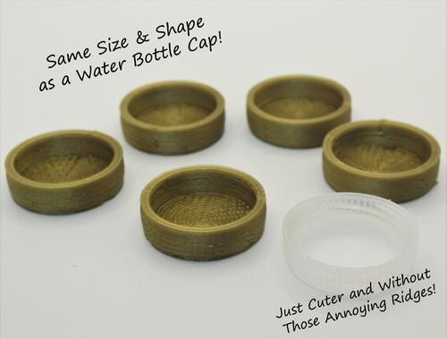 Show full view: Stroodies Crested Geckos Caps, 5 count, Ancient Bronze slide 4 of 6