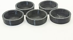 Stroodies Crested Geckos Caps, 5 count, Black