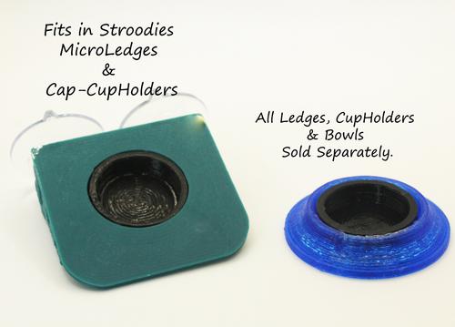 Show full view: Stroodies Crested Geckos Caps, 5 count, Black slide 5 of 6