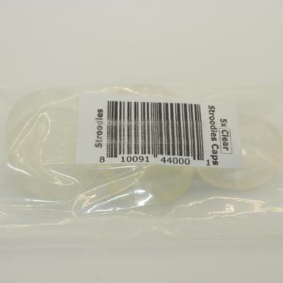 Show full view: Stroodies Crested Geckos Caps, 5 count, Clear slide 3 of 6