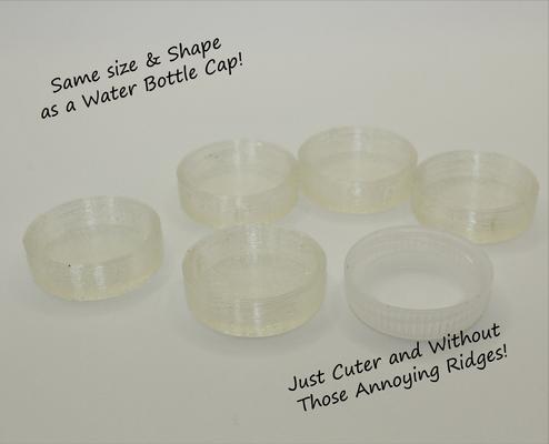 Show full view: Stroodies Crested Geckos Caps, 5 count, Clear slide 4 of 6