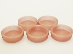 Stroodies Crested Geckos Caps, 5 count, Rose Gold