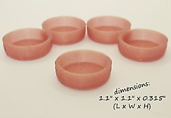 Stroodies Crested Geckos Caps, 5 count, Rose Gold slide 2 of 5