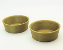 Stroodies Double Crested Gecko Bowl, 1.5-oz, Ancient Bronze